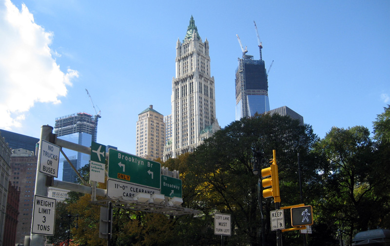 En route pour le Brooklyn Bridge