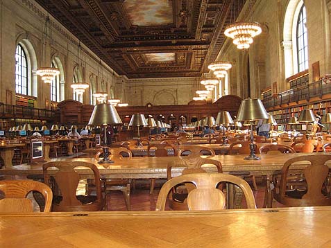 Salle de lecture Public Library