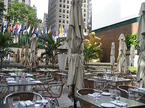 Terrasse d't au Rockefeller Center