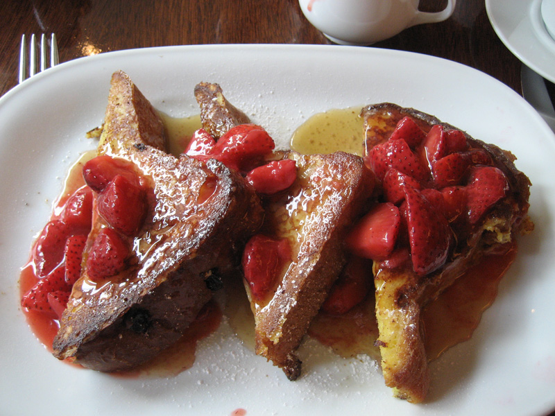 French Toast au Rock Center Caf Rockefeller Center