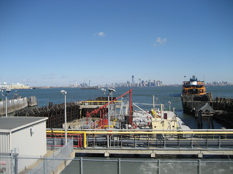 Manhattan depuis Staten Island