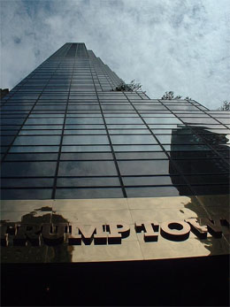 Trump Tower vue du sol