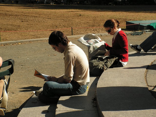 Lecteurs - Bryant Park