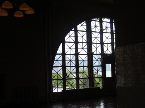 Vue de Manhattan depuis Ellis Island