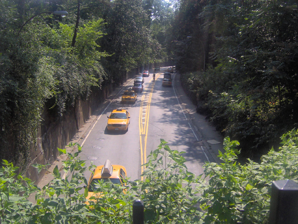 Routes traversant Central Park