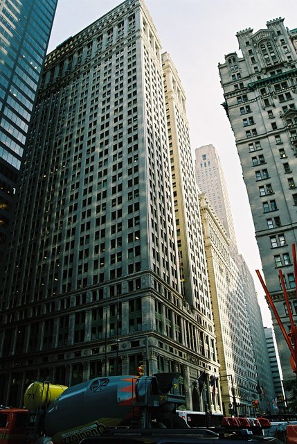 Equitable Building in financial district