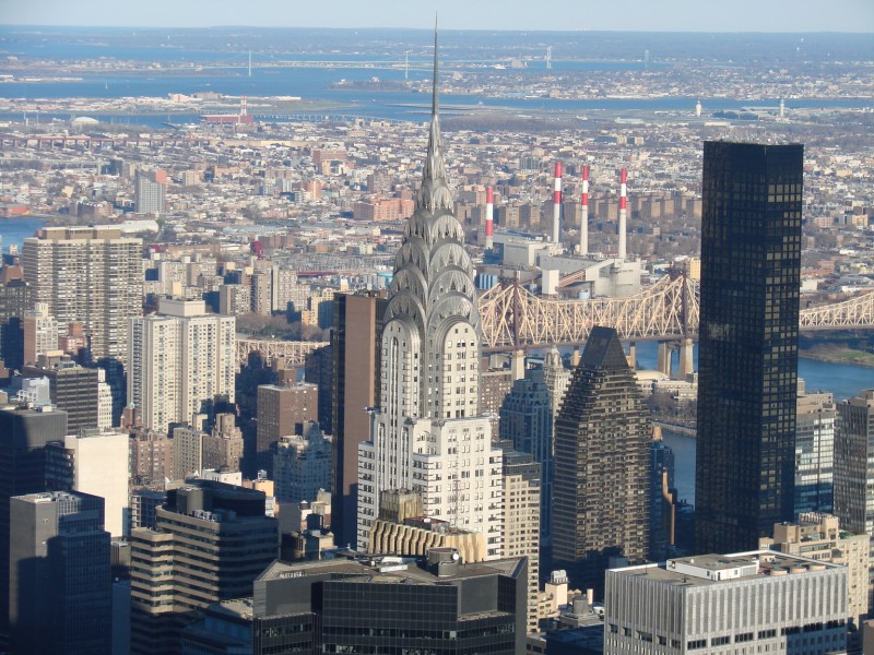 Chrysler building depuis l'ESB