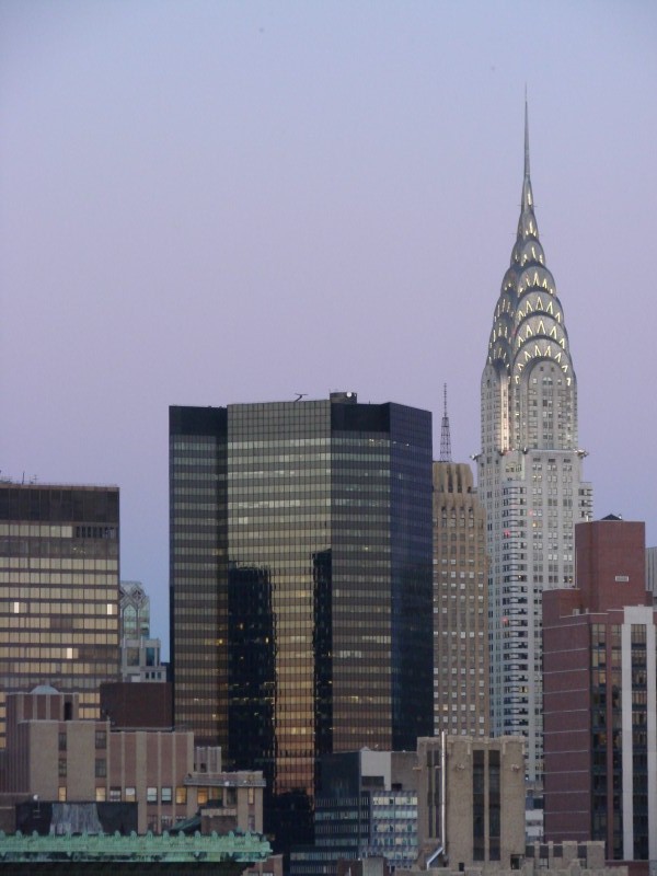 Chrysler building depuis le 230