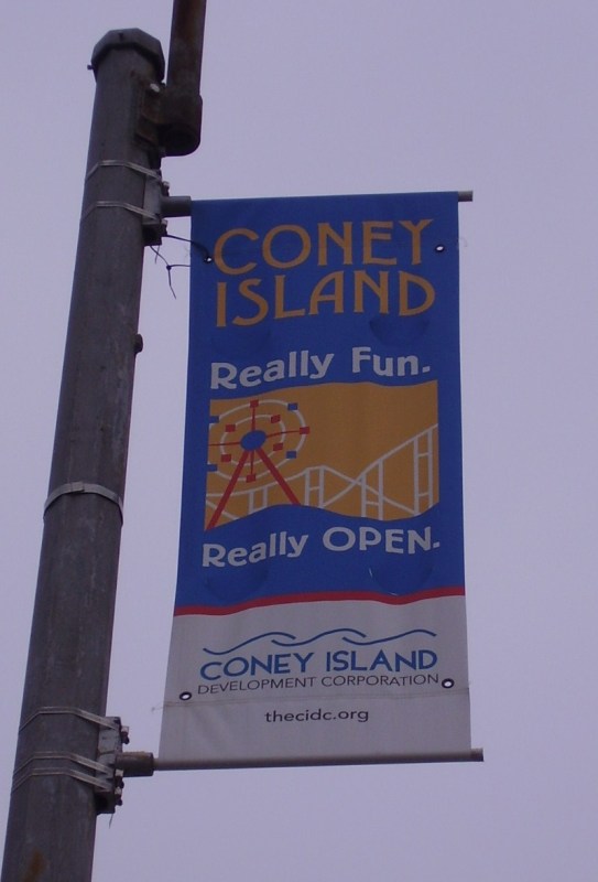 Coney Island really fun, really open lol