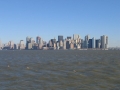 Manhattan depuis Liberty Island