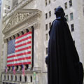 Georges Washington devant la NYSE